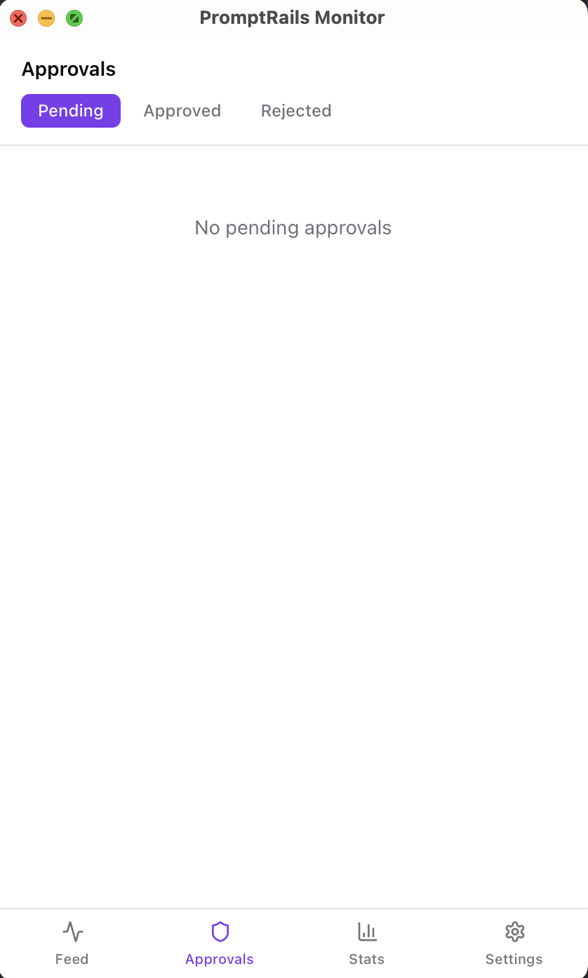 Approvals